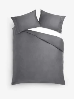 Beddengoedsets En Dekbedovertrekken|Next Collection Luxe 300-draads 100% katoensatijnen luxe dekbedovertrek- en kussensloopset