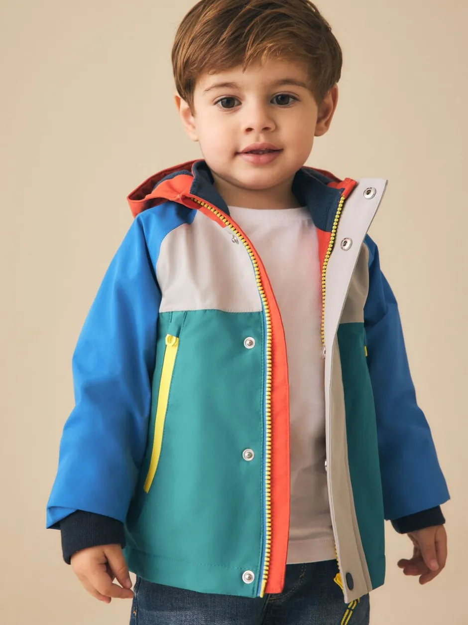 Jassen, Jacks En Kinderwagenpakjes|Jassen En Jacks|Next - Waterproof Fleece Lined Anorak (3mths-7yrs) Colourbock