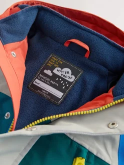 Jassen, Jacks En Kinderwagenpakjes|Jassen En Jacks|Next - Waterproof Fleece Lined Anorak (3mths-7yrs) Colourbock