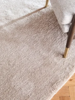 Vloerkleden En Lopers|Vloerkleden En Lopers|Next Comfortabel, wasbaar, hoogpolig vloerkleed Lichtgrijs
