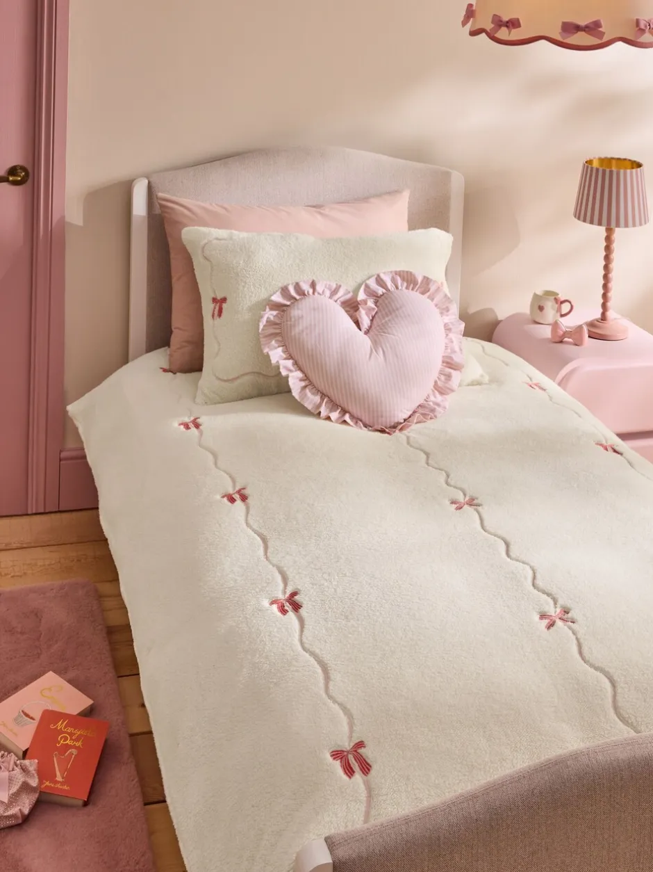 Kinderbeddengoed|Beddengoedsets En Dekbedovertrekken*Next Comfortabele fleece dekbedovertrek en kussensloop