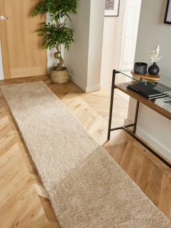 Vloerkleden En Lopers|Vloerkleden En Lopers|Next Comfortabele wasbare lopers voor onregelmatige ondergrond Licht natuurlijk