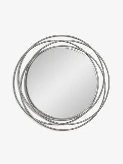 Spiegels|Next Contemporary Wire 60cm Wall Mirror Zilver
