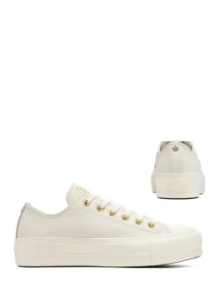 Sneakers*Converse Chuck Taylor All Star Lift Mono leren lage sneakers