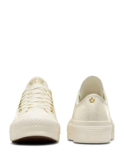 Sneakers*Converse Chuck Taylor All Star Lift Mono leren lage sneakers