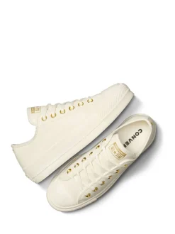 Sneakers*Converse Chuck Taylor All Star Lift Mono leren lage sneakers