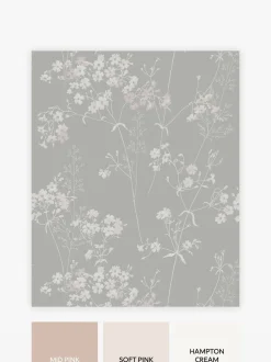 Behang*Next Country Leaves 10M Wallpaper Roze
