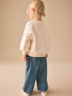 Sweaters En Hoody´S*Next Cream Capybara - Sweatshirt met ronde hals (3 mnd-7 jr)