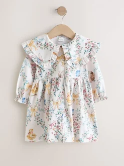 Jurken|Jurken|Next Cream Easter - Collared Dress (3mths-7yrs)