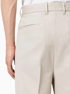 Formele Broek|All Saints - AllSaints Tallis Straight Trousers Crème