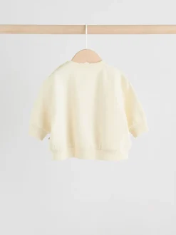 Sets En Combisets|Truien En Breisels*Next Crème - Baby Sweater en Leggings Set 2 Pieces (0mnd-2jr)