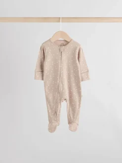 Multipacks|Babypakjes En Babypyjama's|Next Crème - Babypyjama's met tweewegrits (0-2jr)
