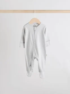 Multipacks|Babypakjes En Babypyjama's|Next Crème - Babypyjama's met tweewegrits (0-2jr)
