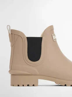 Laarzen|Boots|Barbour - ® Kirkton Chelsea Wellington Boots Crème