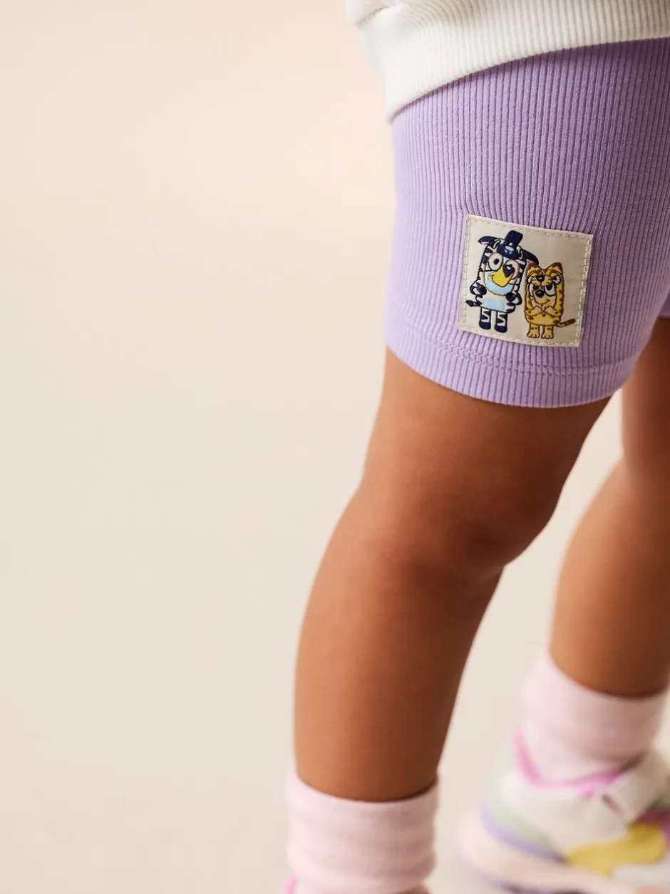 Shorts En Rokken|Next Crème - Bluey Shorts Set (12mths-7yrs)