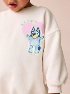 Sets En Combisets|Truien En Breisels|Next Crème - Bluey-set van sweatshirt en legging (12mnd -7jr)