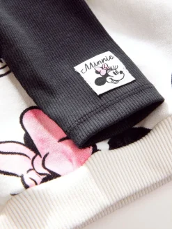 Sweaters En Hoody´S*Next Crème - Disney Minnie Mouse set van sweatshirt en legging (3mnd -7jr)