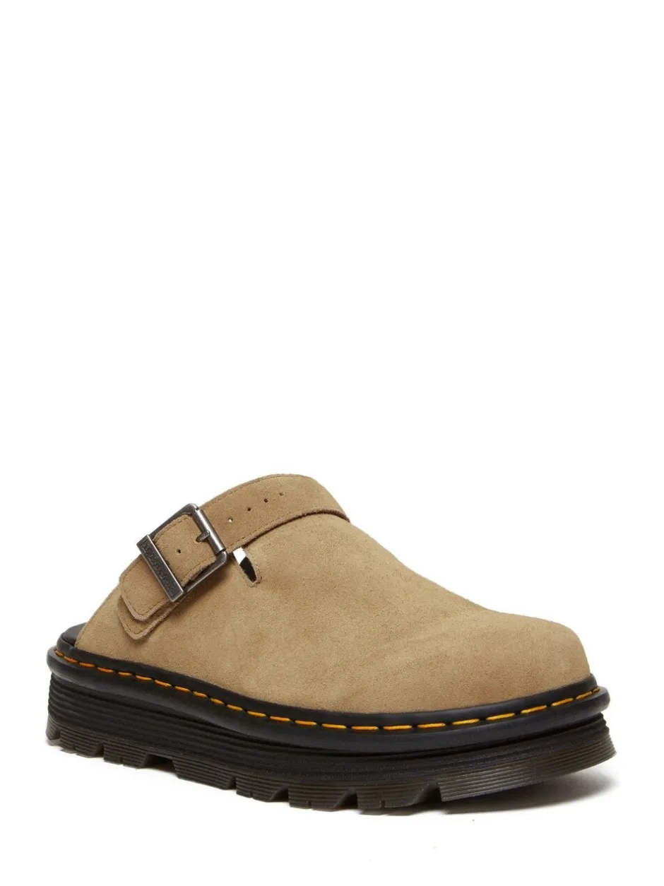 Lage Schoenen|Dr. Martens - Zebzag Leather Shoes Crème