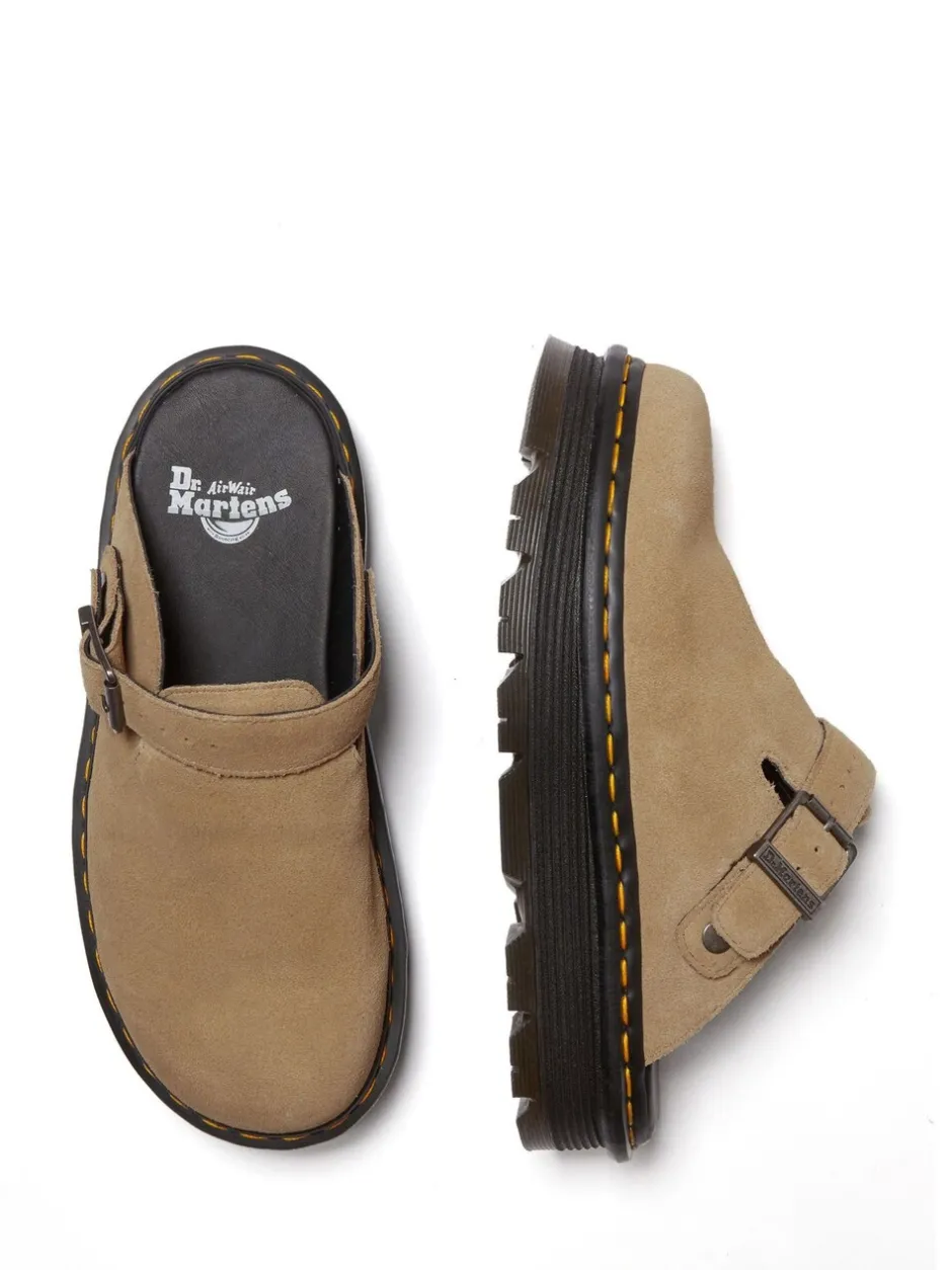 Lage Schoenen|Dr. Martens - Zebzag Leather Shoes Crème