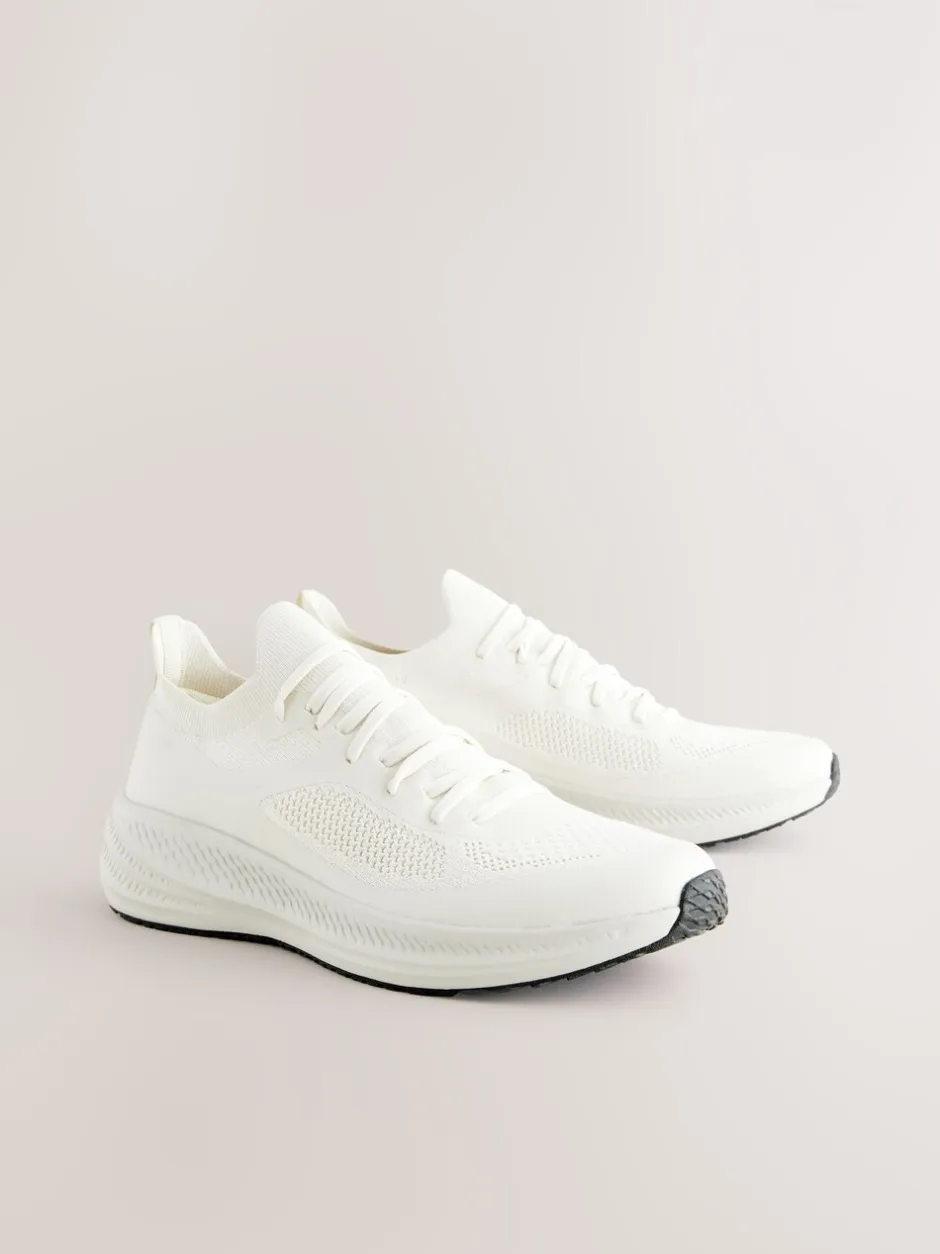 Sneakers*Next - Gebreide sneakers Crème