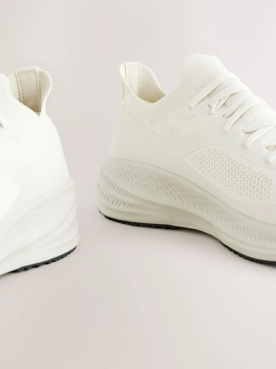 Sneakers*Next - Gebreide sneakers Crème