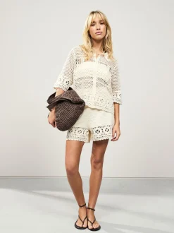 Shorts*Next Crème - Gehaakte zomershorts