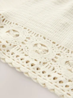 Shorts*Next Crème - Gehaakte zomershorts