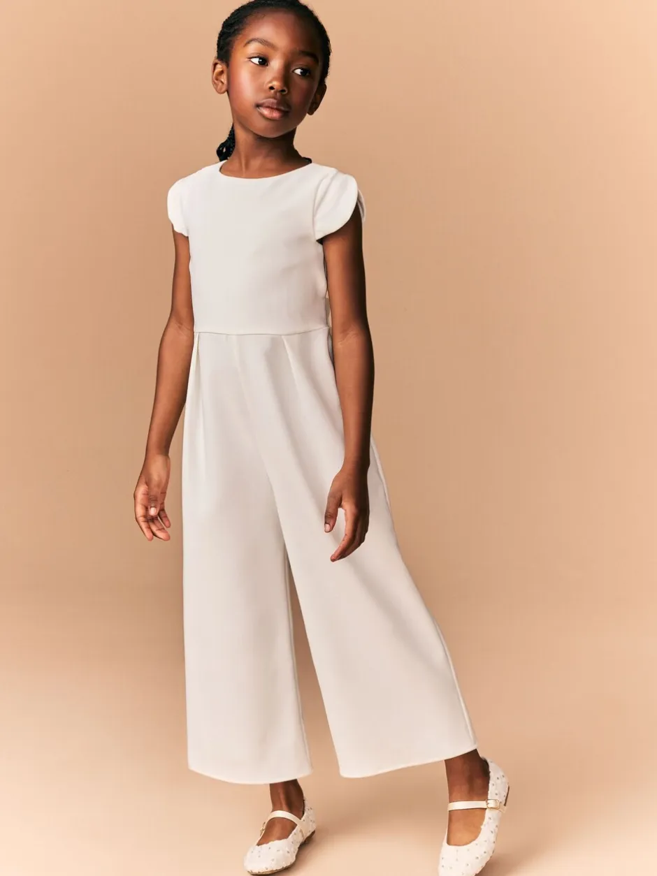 Jumpsuits En Playsuits|Next - Gelegenheidsjumpsuit (3-16jr) Crème