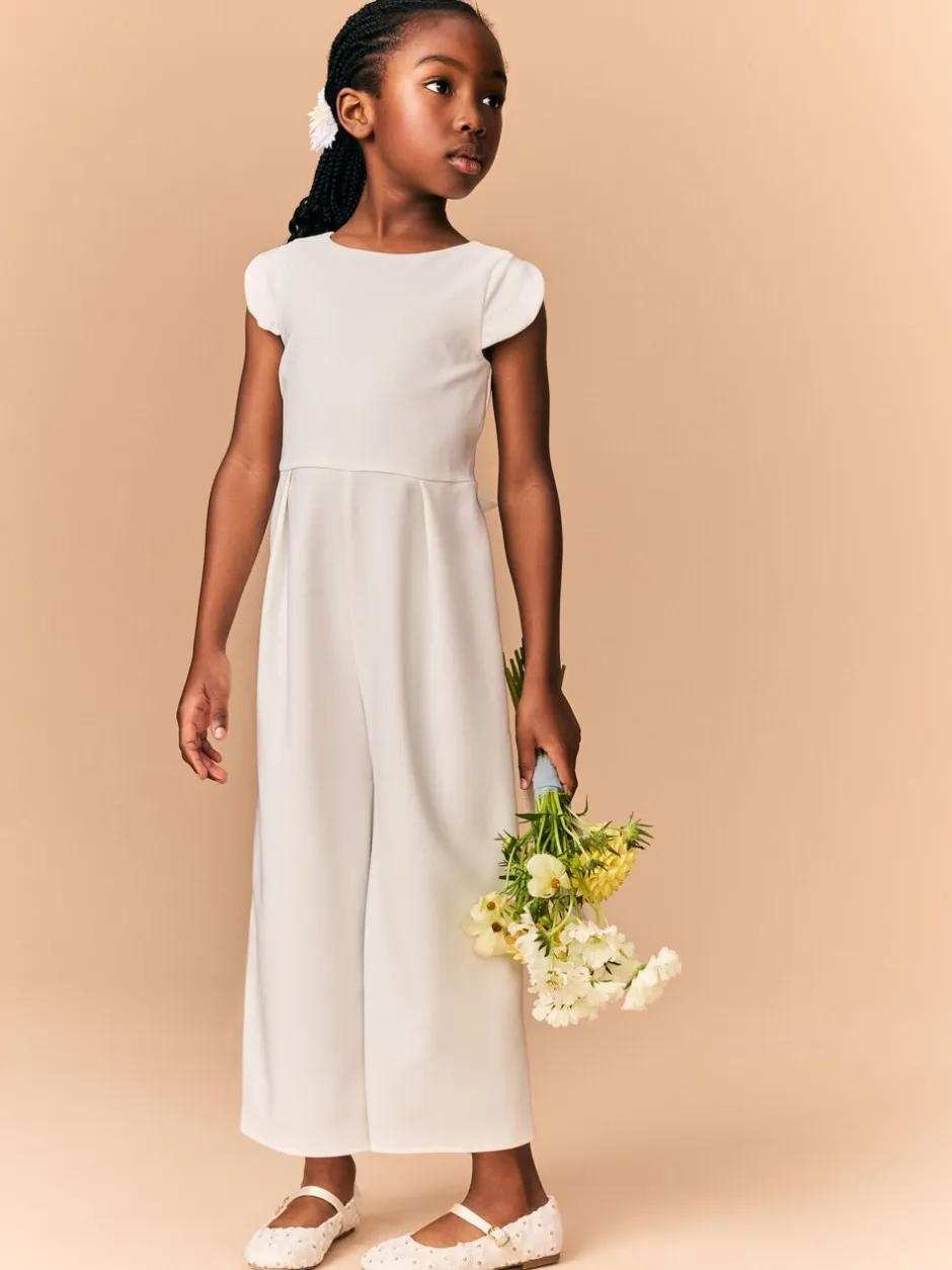 Jumpsuits En Playsuits|Next - Gelegenheidsjumpsuit (3-16jr) Crème