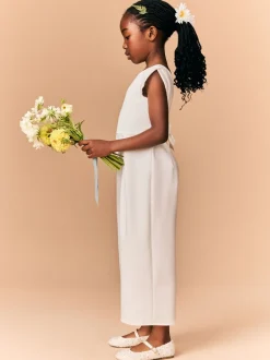 Jumpsuits En Playsuits|Next - Gelegenheidsjumpsuit (3-16jr) Crème