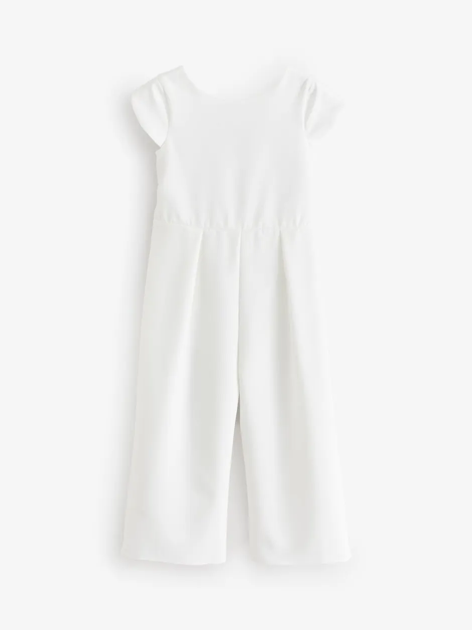 Jumpsuits En Playsuits|Next - Gelegenheidsjumpsuit (3-16jr) Crème