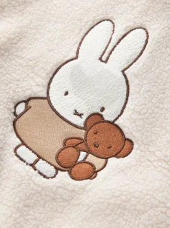 Jassen, Jacks En Kinderwagenpakjes|Jassen En Jacks|Next Crème - Miffy Half Popper Fleece (3mnd -7jr)