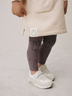 Sets En Combisets|Sets En Outfits*Next Crème - Miffy Sweat Dress & Leggings Set (3mths-7yrs)