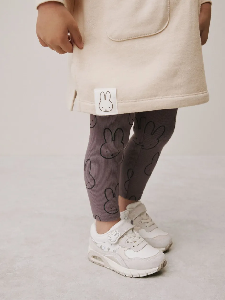 Sets En Combisets|Sets En Outfits*Next Crème - Miffy Sweat Dress & Leggings Set (3mths-7yrs)