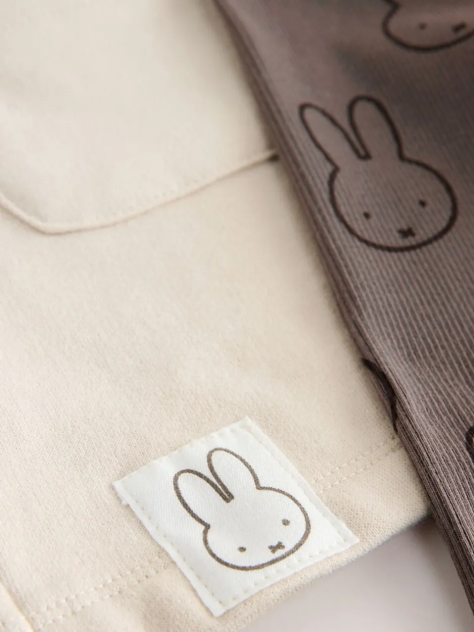 Sets En Combisets|Sets En Outfits*Next Crème - Miffy Sweat Dress & Leggings Set (3mths-7yrs)