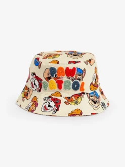 Mutsjes En Antikrabwantjes|Mutsen, Handschoenen En Sjaals|Next Crème - Paw Patrol emmer Hoeden van 100% katoen (1-10jaar)