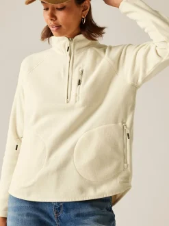 Sportkleding*Regatta - Womens Frankie Half Zip Fleece Crème