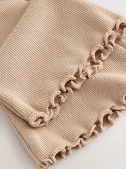 Sweaters En Hoody´S*Next - Set van sweatshirt met strik en uitlopende legging (3mnd-7jr) Crème