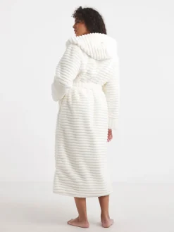 Badjassen|Simply Be - Pretty Secrets Luxury Maxi Gown Crème