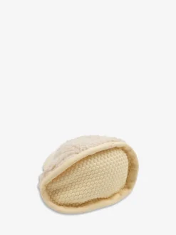 Boots|The Little Tailor - - Sherpa-fleece babylaarsjes met donzige voering Crème