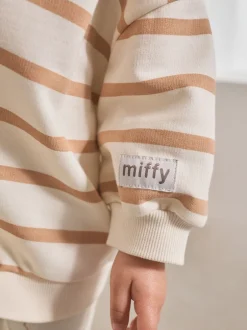 Sets En Combisets|Truien En Breisels|Next Crème gestreept - Set met Miffy-sweatshirt en legging (3 mnd-7 jr)