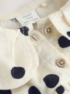Sets En Combisets|Rompertjes En Tuinbroeken|Next Crème/Charcoal met stippen - Babyrompers met bloemenprint Set 2 -delig met maillot (0mnd -3jr)
