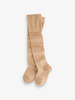 Sokken En Panty's|Sokken En Panty's*Next - Set van 3 katoenrijke tights Crèmekleurig/neutraal