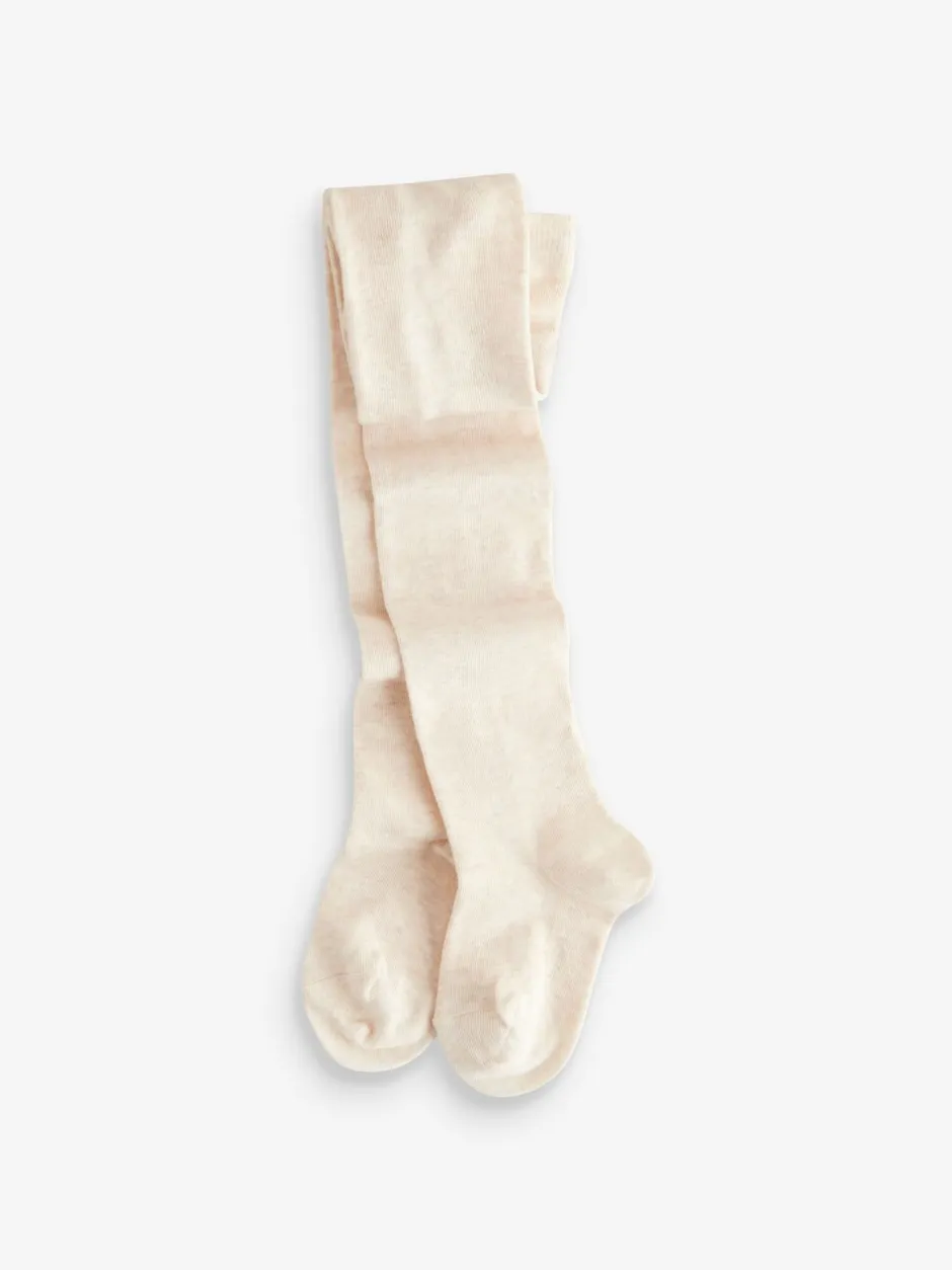 Sokken En Panty's|Sokken En Panty's*Next - Set van 3 katoenrijke tights Crèmekleurig/neutraal