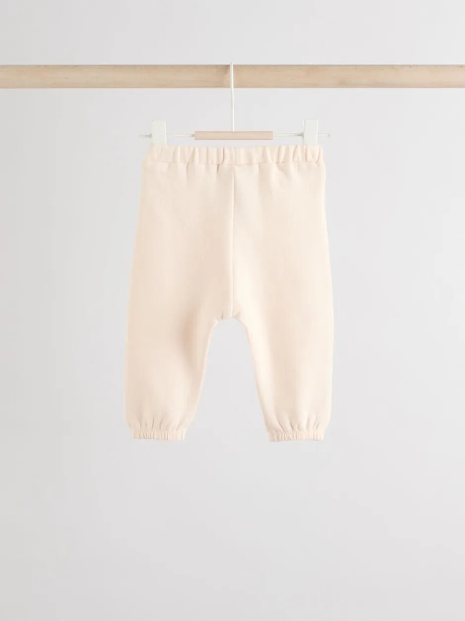 Sets En Combisets|Truien En Breisels|Next - Baby sweatshirt en joggingbroek 6 -delige set (0mnd -2jr) Crèmekleurig/roze