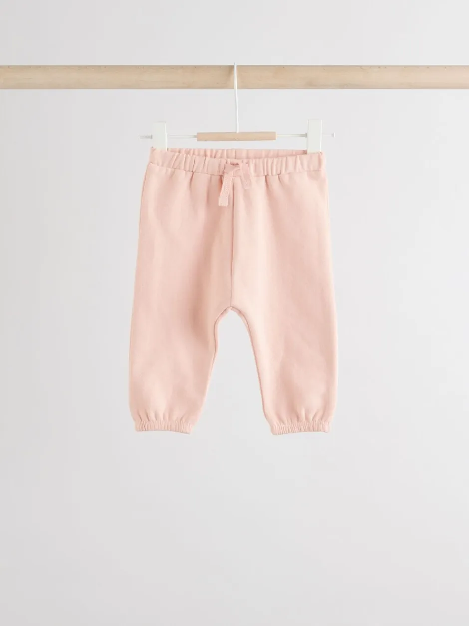 Sets En Combisets|Truien En Breisels|Next - Baby sweatshirt en joggingbroek 6 -delige set (0mnd -2jr) Crèmekleurig/roze