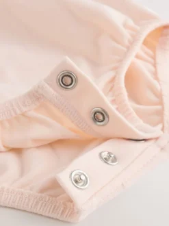 Rompertjes En Tuinbroeken|Tuinbroeken|Next - Baby Set van bretelbroeken en Bodysuit 2 Pieces (0mnd.-3jr) Crème/roze gestreept