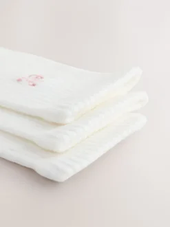 Sokken En Panty's|self. Crème/roze/choc - zelf. 3 paar lounge enkelsokken met verzachte zool
