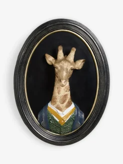Canvassen En Kunst Voor Aan De Wand*Next 3D Dressed Giraffe Ornate Wall Plaque
