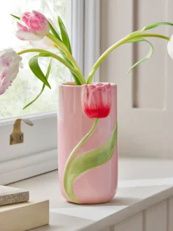 Vazen|Next 3D Tuilp Ceramic Vase